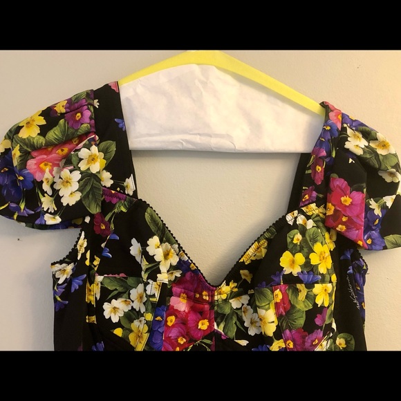 Dolce & Gabbana Floral Midi dress size 42 - Picture 4 of 6
